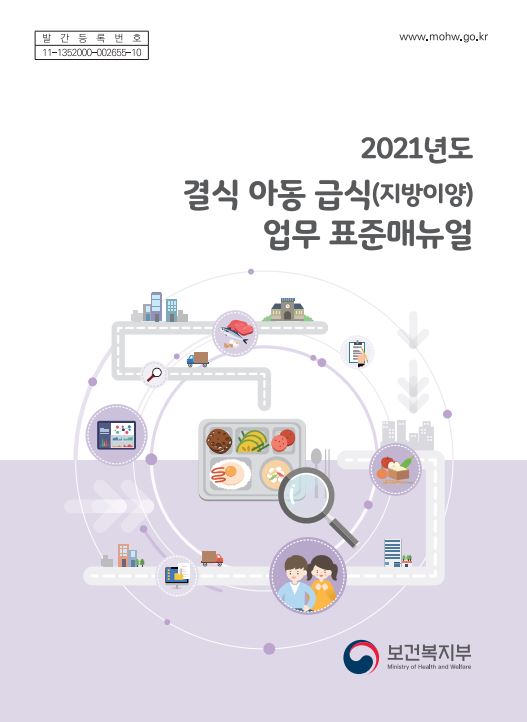 2021년도 결식 아동 급식(지방이양) 업무 표준매뉴얼