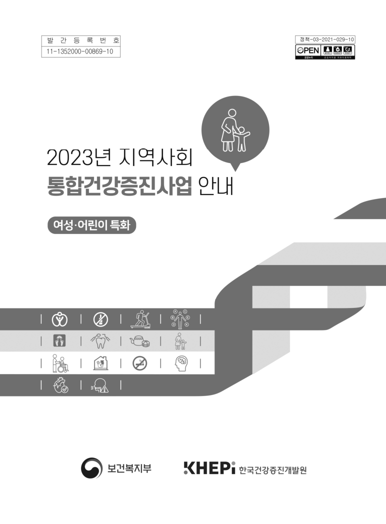 2023년 지역사회 통합건강증진사업 안내