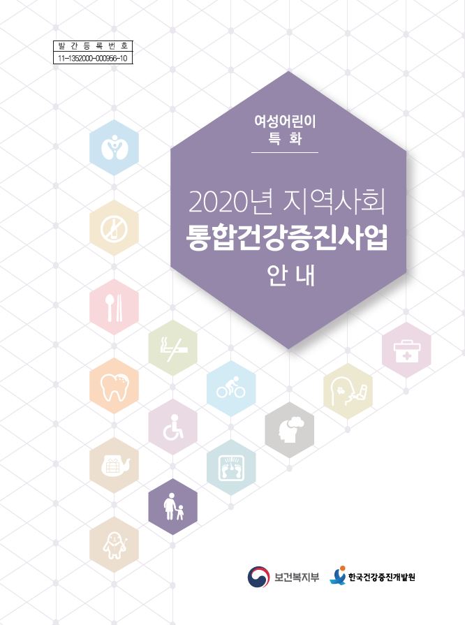 2020년 지역사회통합건강증진사업 안내(여성어린이 특화)